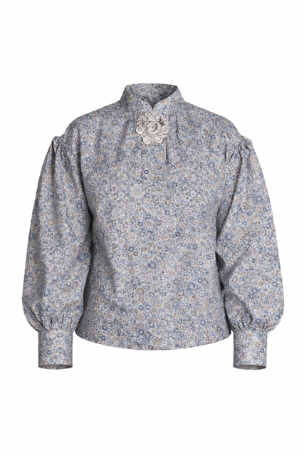 Bunadsskjorte gråsten